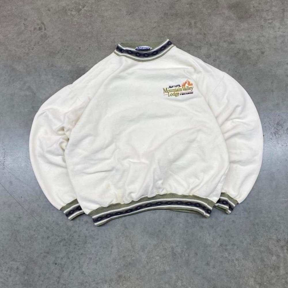 Vintage VCC Club Collection Aztec Crewneck Sweatshirt Made USA Size‎ M